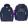 Cal State Park Oceano District Zip Up Hooded Sweatshirt Thumbnail